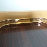 MB Italy openwork metal rim tray