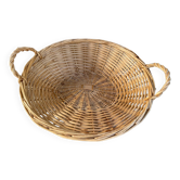 Vintage wicker presentation basket