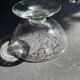 6 champagne glasses – Engraved crystal