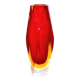Sommerso vase prism, Flavio Poli, Murano 1970