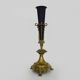 Cornet vase bronze and metal. Napoleon III 19th century.