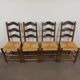 4 chaises brutalistes