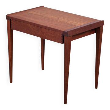 Teak Side Table with Drawer, Denmark, 1960s