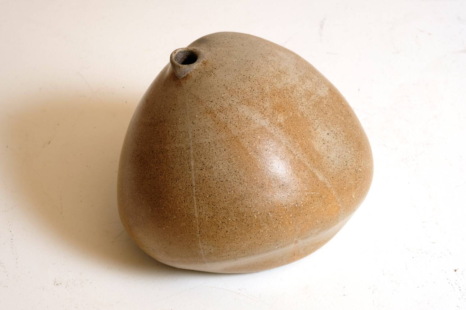 Organic free-form vase from the 1980s.