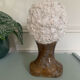 Ceramic face vase
