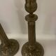 Pair of brass candlesticks