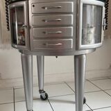 Restyled rotating dental furniture