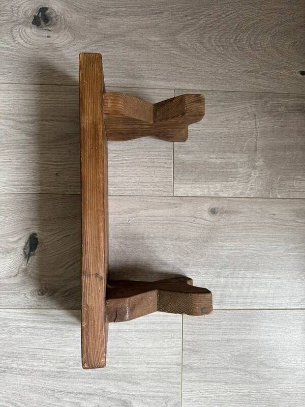 Vintage wooden stool