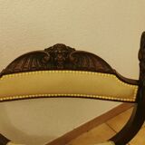 Pair of armchairs dagobert in the middle of the twentieth century