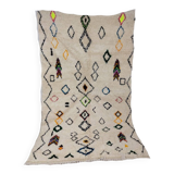 Handmade moroccan berber rug 250 x 153 cm