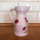 Ceramic pitcher signed Elchinger