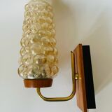 Bubble glass wall lamp, 60s