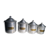 Pots à épices en aluminium