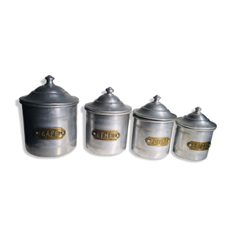 Aluminum spice pots