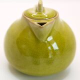 Artisanal lime green teapot Jars