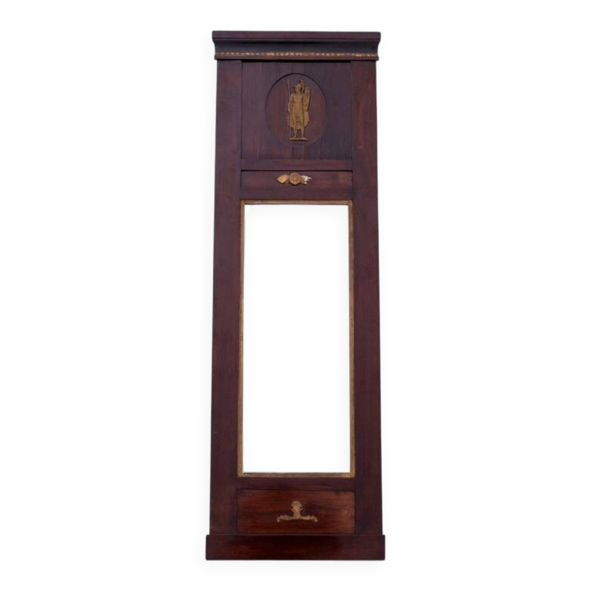 Antique mirror from around 1890, Northern Europe.