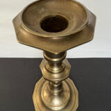Old copper candle holder