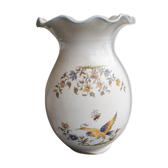 Large Moustiers vase