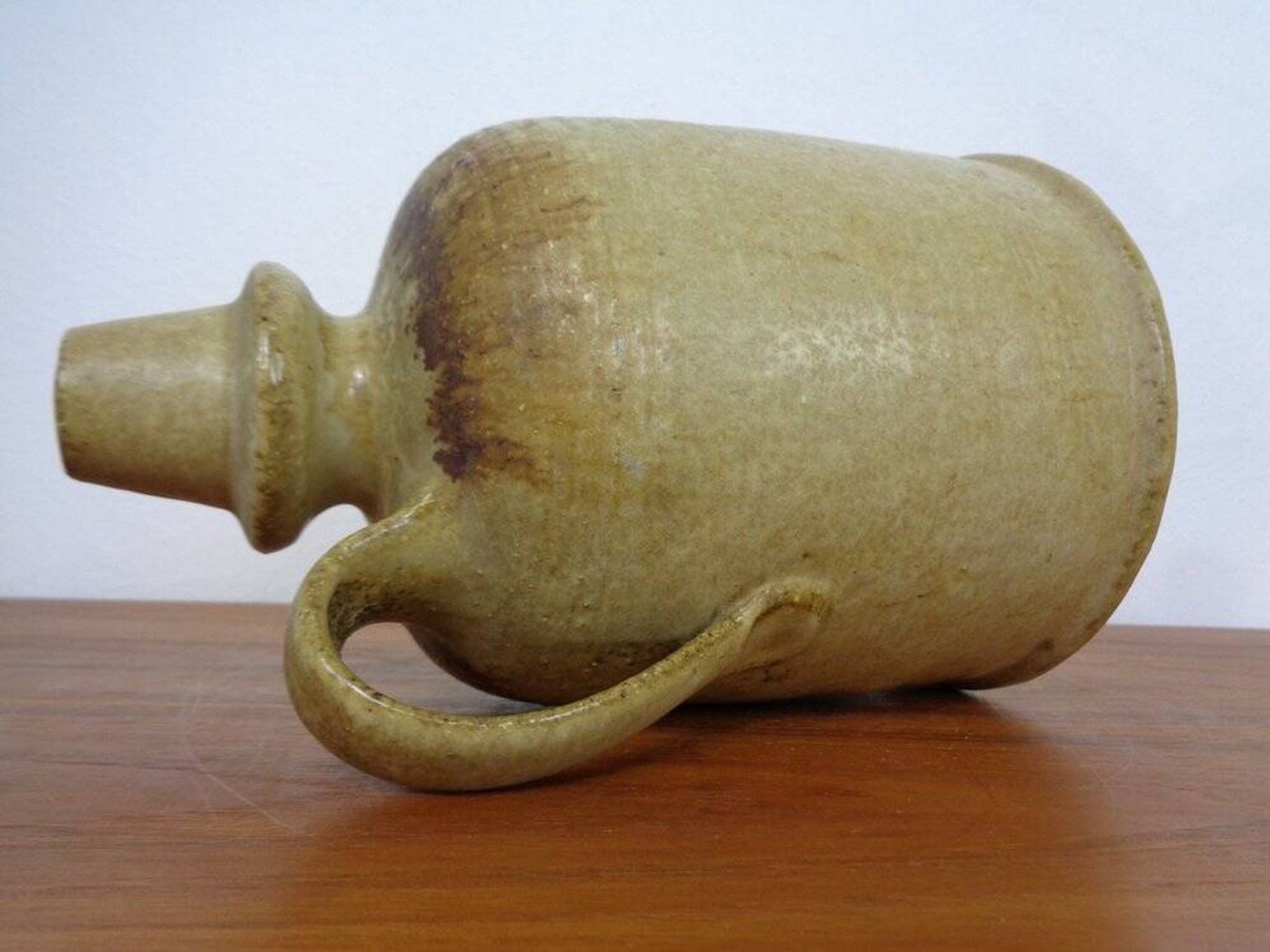 Studio ceramic pitcher by Rudi Stahl, Germany, 1960s
