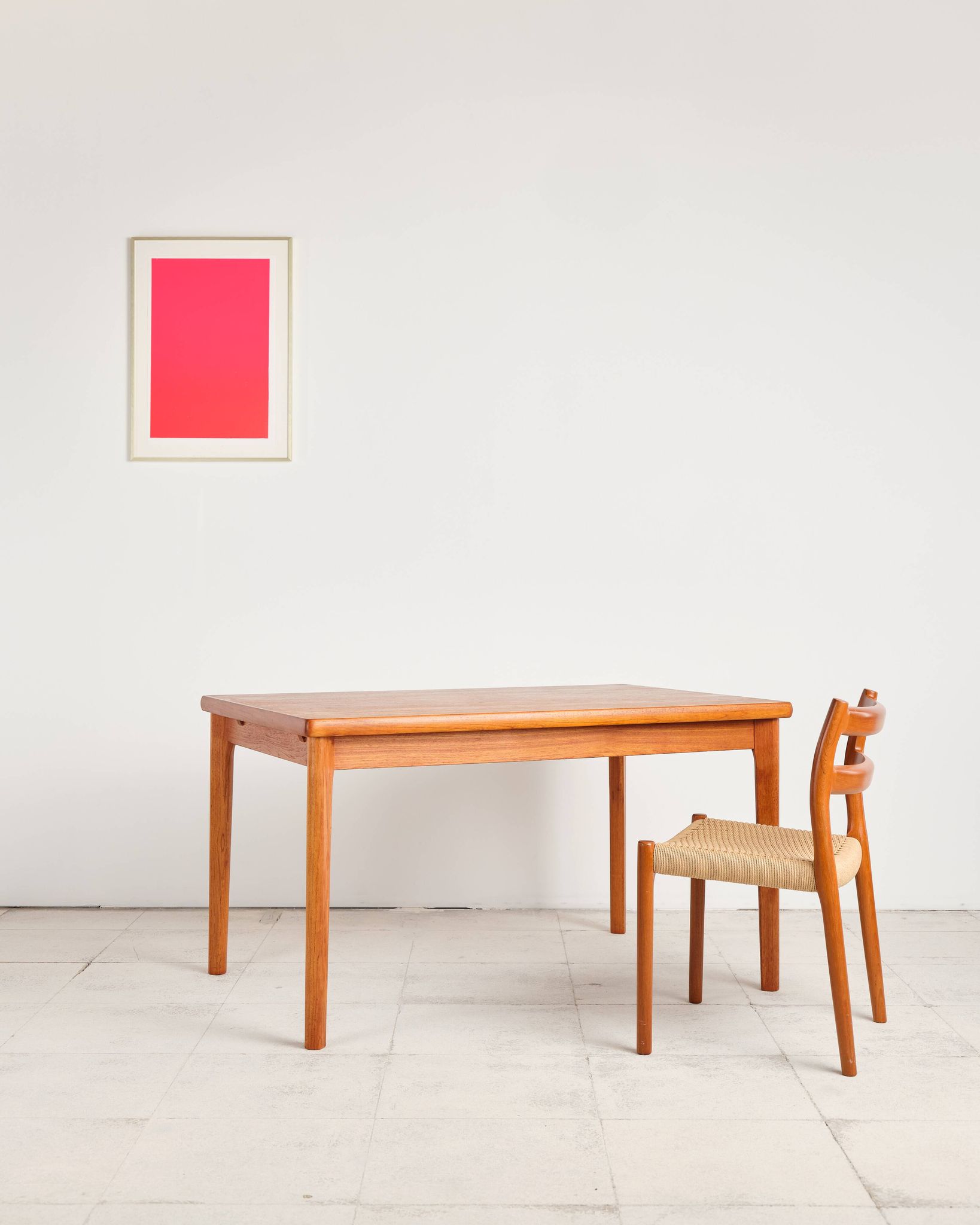 Table extensible par Henning Kjærnulf pour Vejle Stole, années 1960