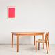 Extendable table by Henning Kjærnulf for Vejle Stole, 1960s.