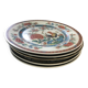 Set of 5 hand-painted dessert plates