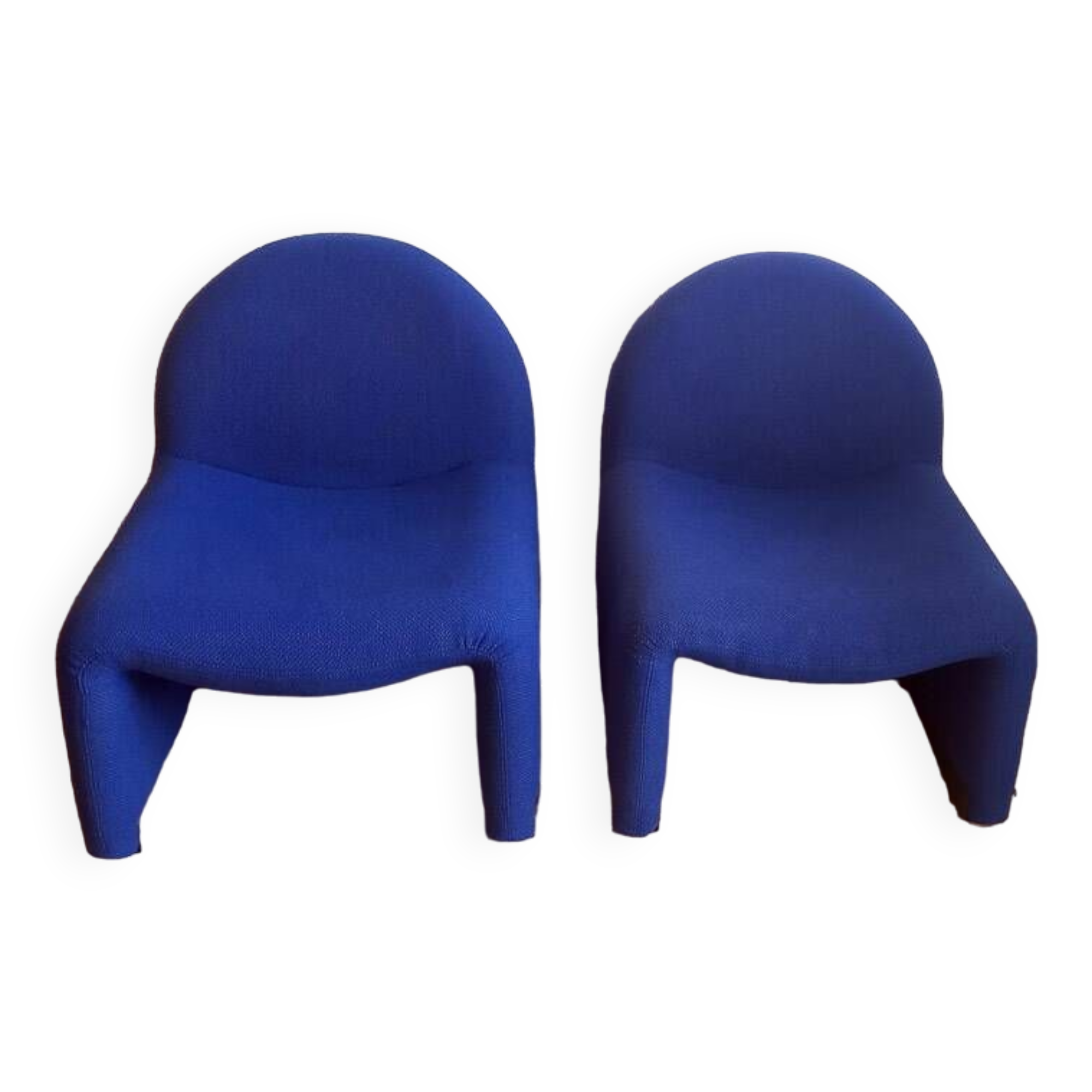 Pair of Atal low chairs - design from the 1970s.