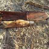 Old mushroom knife goat paste