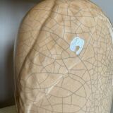 St Clément cracked ceramic lamp from the 70s