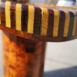 Side table in marquetry