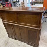 American oak desk