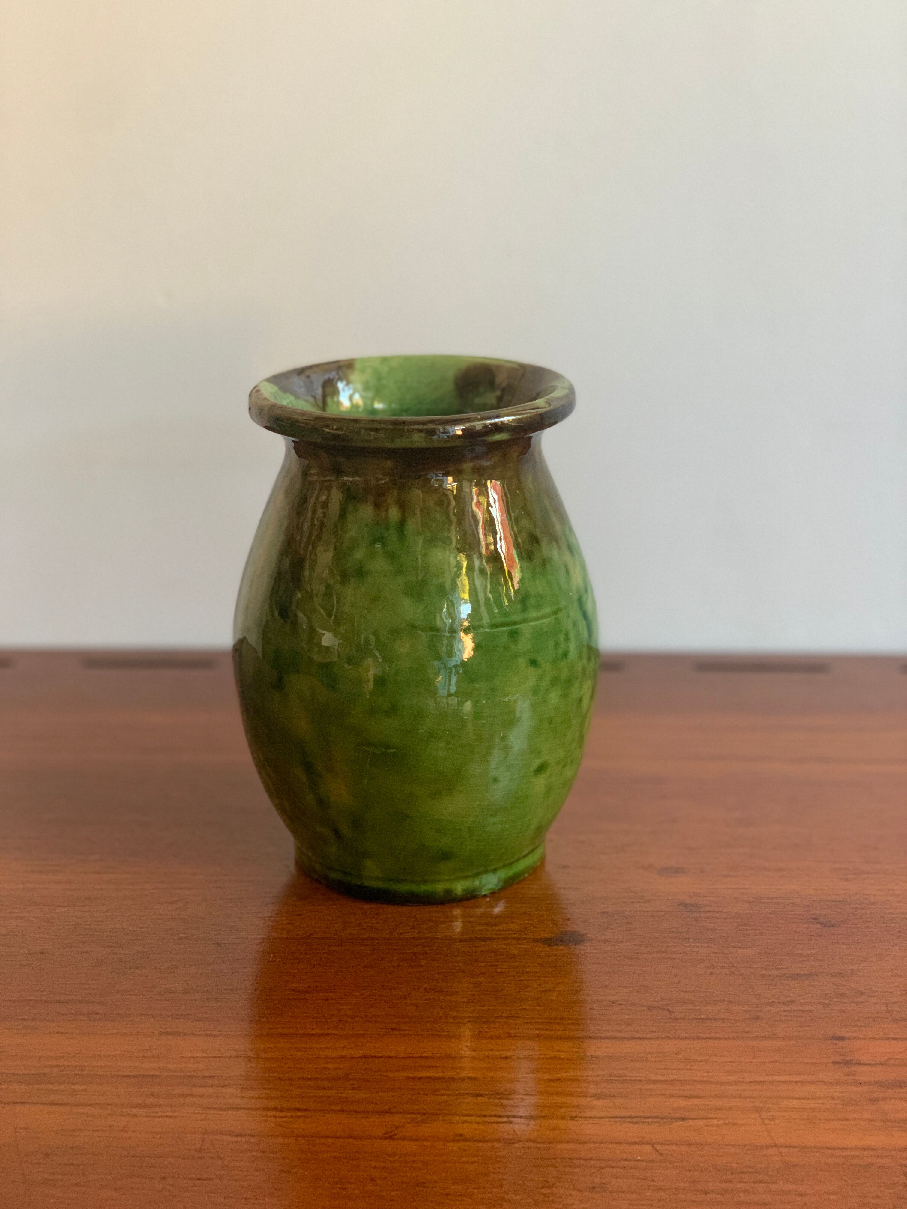 Pottery vase Vallauris Aegitna