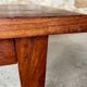 Vintage oak farmhouse coffee table, circa 1950's