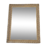 Old gilded wood mirror height 77cm