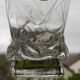 Set of 6 crystal liqueur glasses by daum. sorcy model.