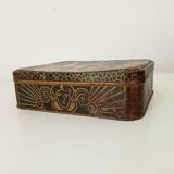 Old art deco biscuit box from the 1920s