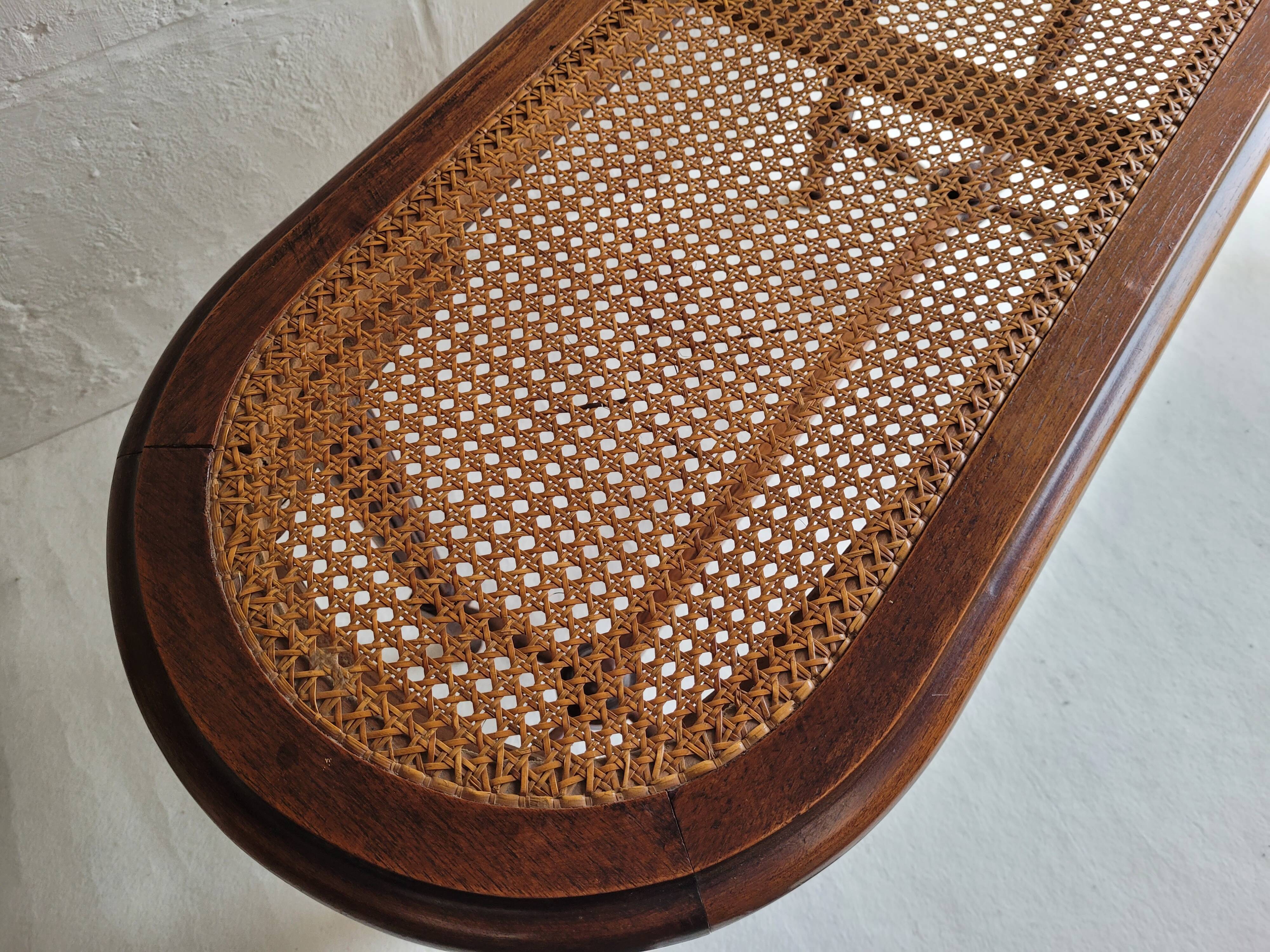 Wooden piano bench and cannage