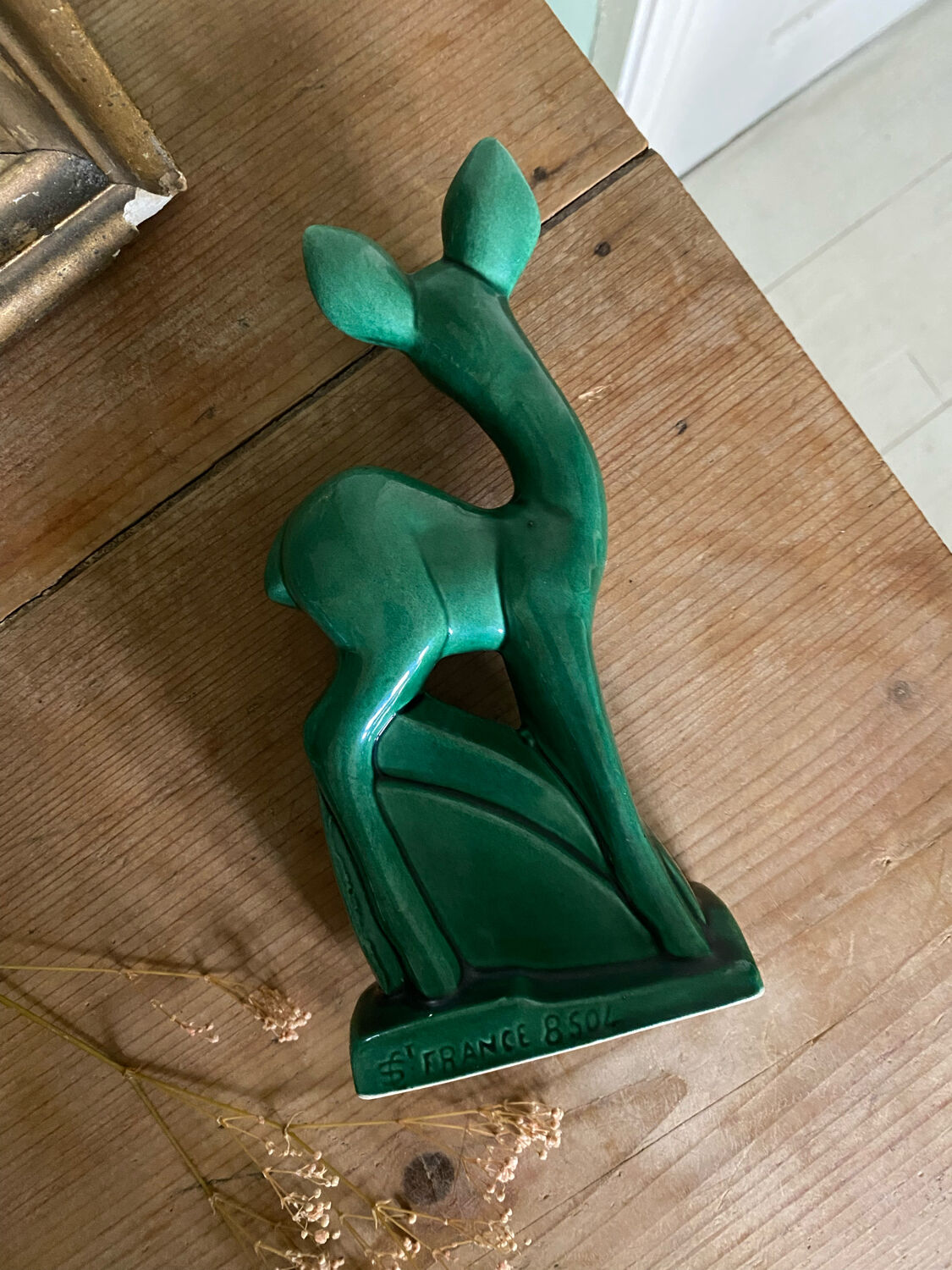 Biche en faïence de Saint Clément Charles Lemanceau