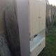 Original white-painted 4-door kitchen buffet