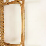 Mid-century rattan rocking chairs, 1960's