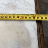 Large wooden and marble column/sheath