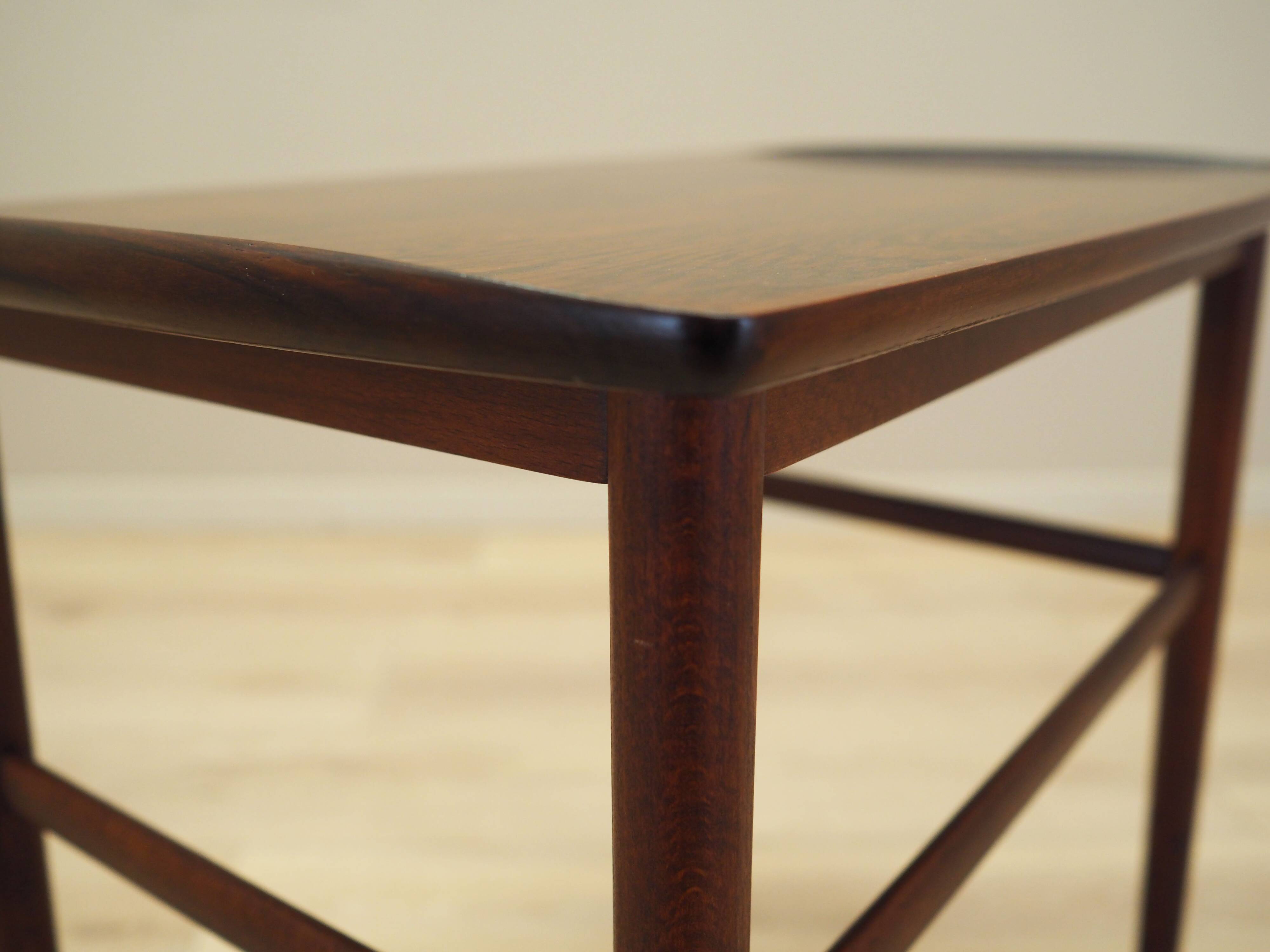 Rosewood coffee table, Danish design, 1970s, production: Denmark