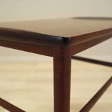 Table basse en palissandre, design danois, années 1970, production : Danemark