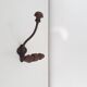 Old wall patère / coat rack - Wood and metal - 1940