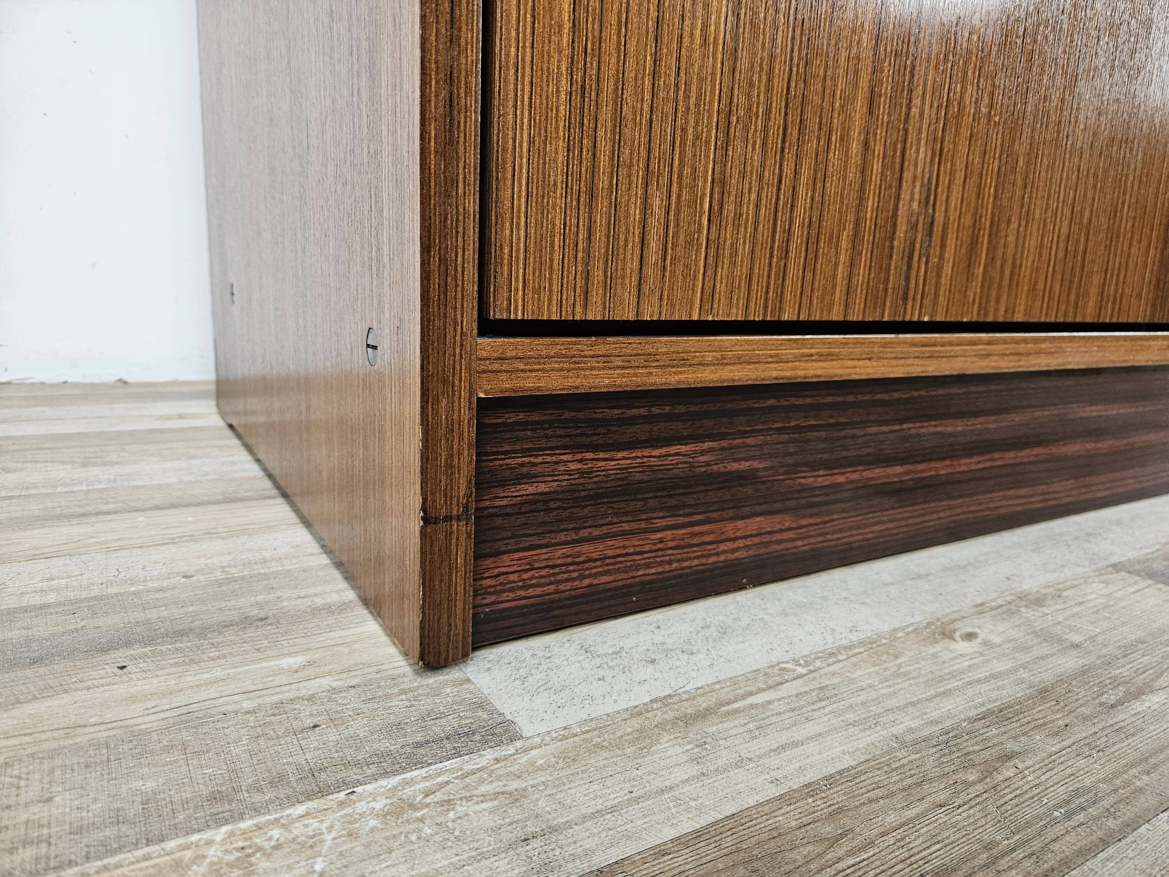 Vintage 1960s two-door wardrobe