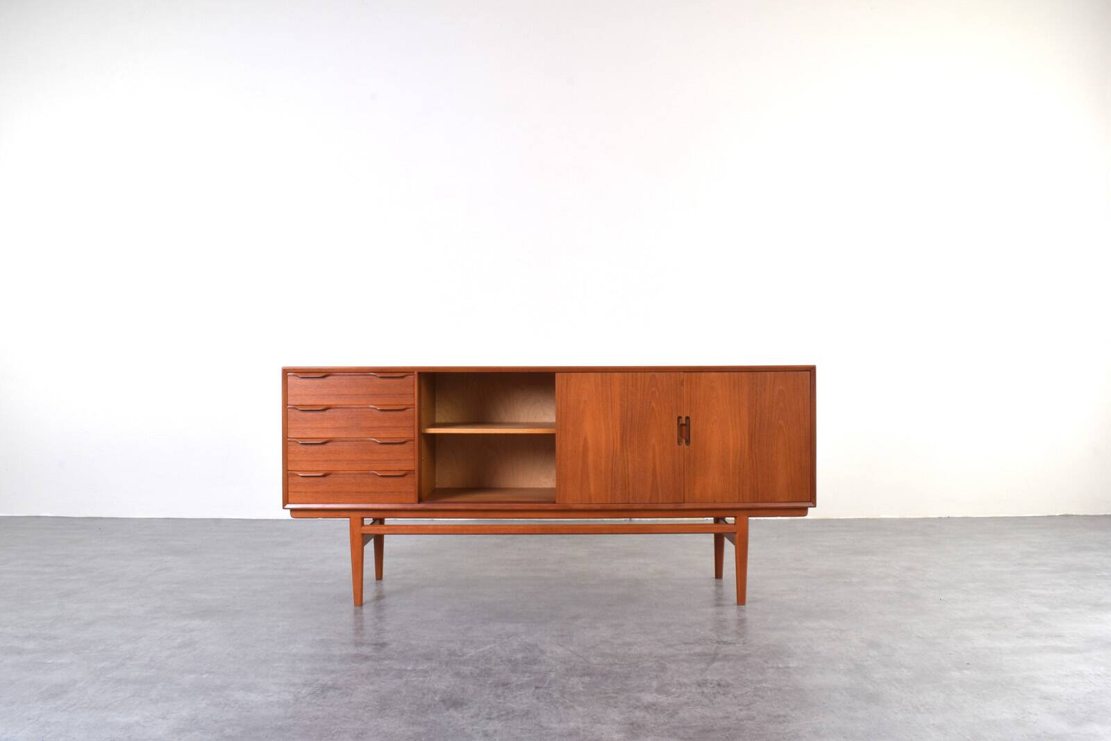 Mid-Century Danish Teak Sideboard, 1960s.