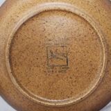 Set of 4 deep sandstone plates from Longchamp