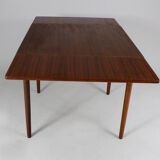 Table extensible danoise en teck années 1960