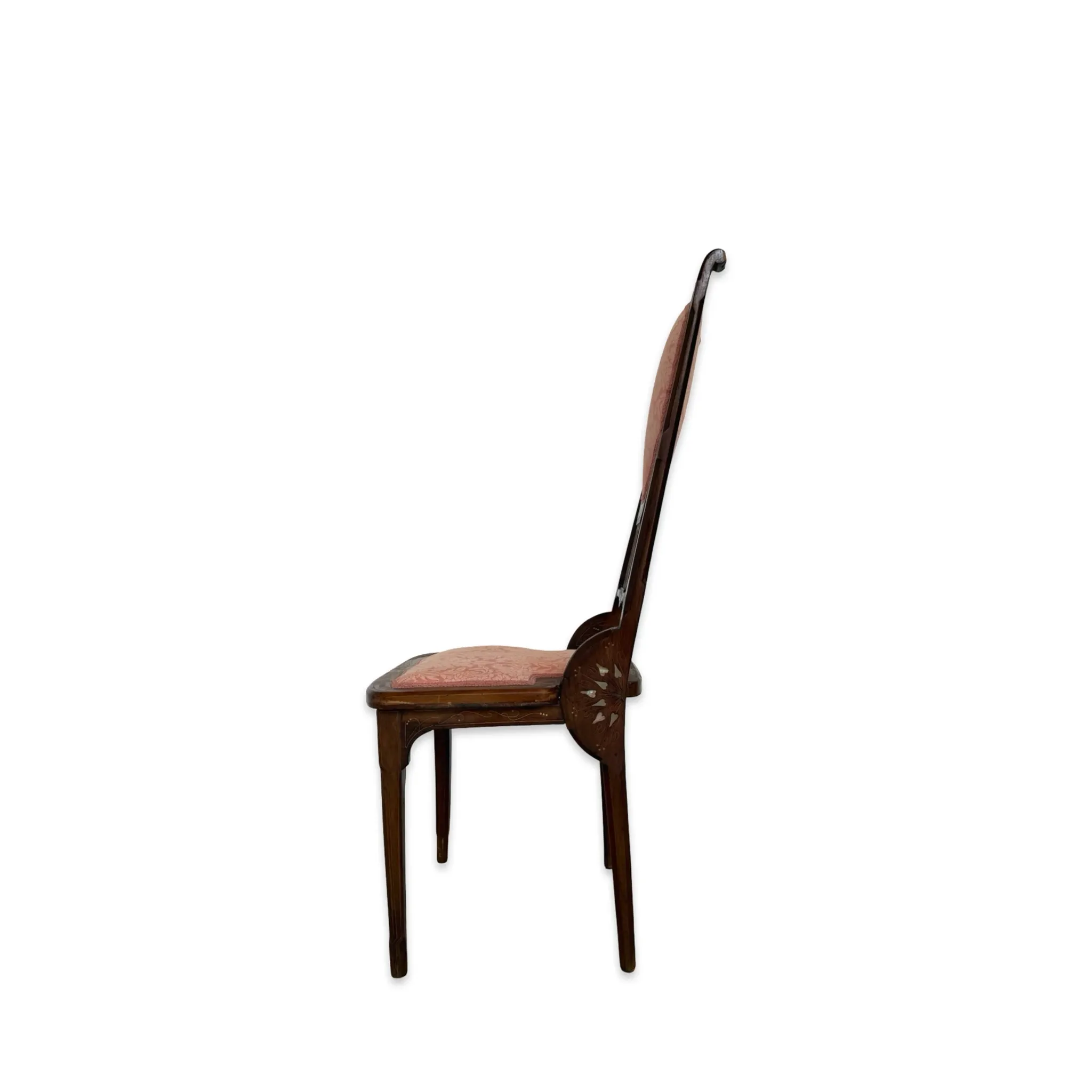 Antique Art Nouveau / Liberty Side Chair – Italy, circa 1900–1910