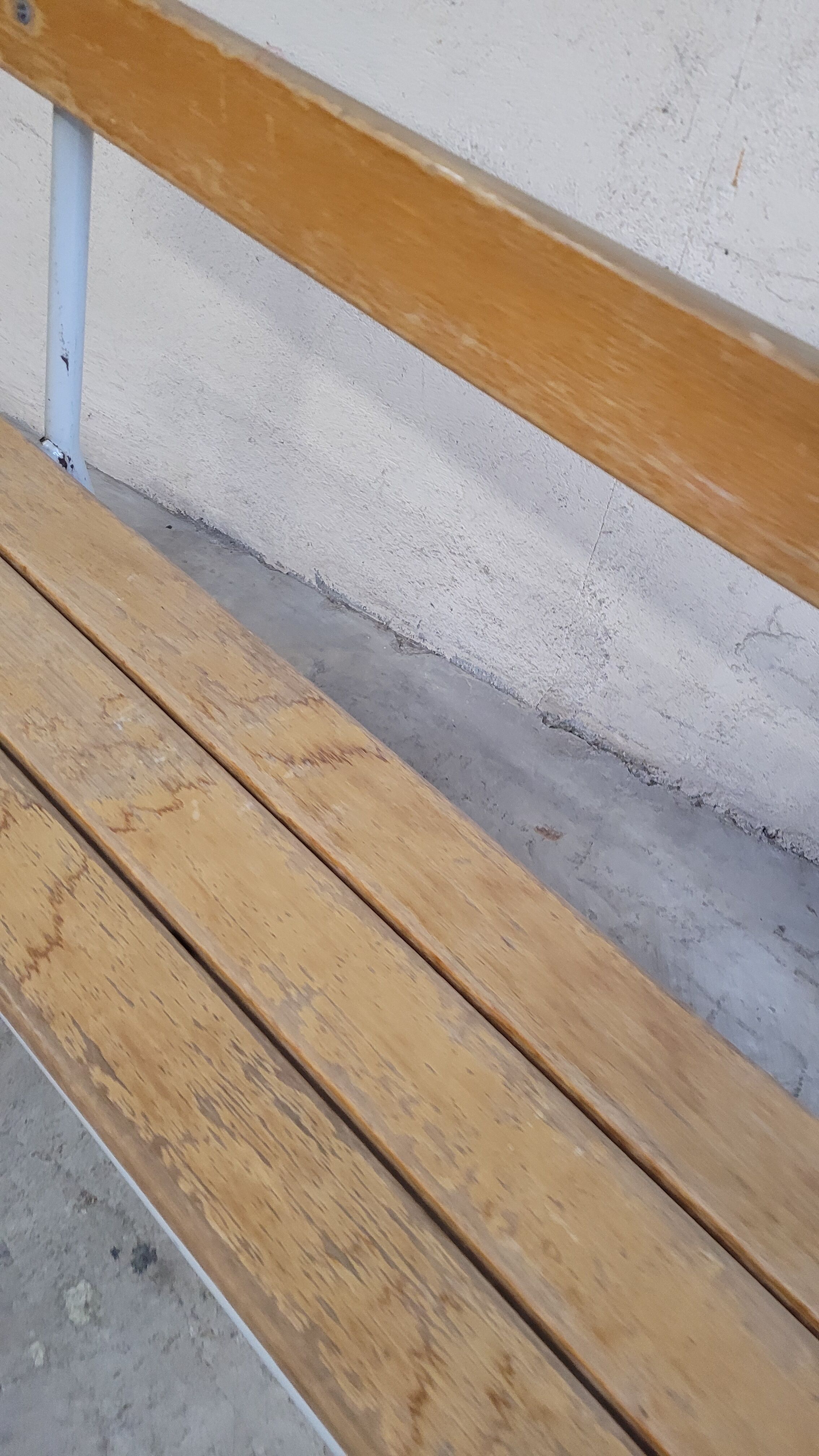 Kindergarten bench for children manufactured 1950